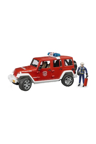 Bruder Oyuncak Jeep Wrangler Rubicon Itfaiye Veitfaiyeci Br02528