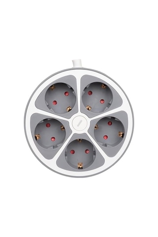 Vea Ve-g605y 5'li Anahtarlı 1.5 Metre Grup Priz 0 M