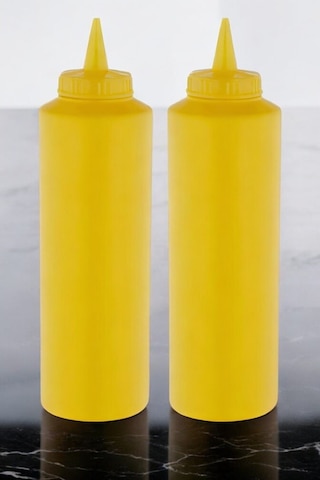 500 Ml. Sosluk Ketçap Mayonez Hardal İkili Sarı