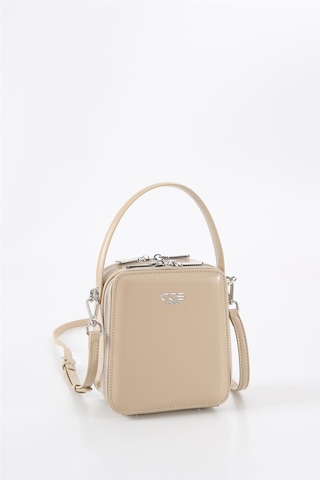 Ççs 17561 Kadın Omuz Askılı El Çantası-bej Bej