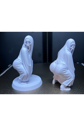 Çığlık Maskeli Hayalet Figürü - Ghostface Mizah Koleksiyonu