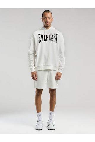 Everlast Ever Classics Comfort Beyaz Kapüşonlu Erkek Sweatshirt Beyaz