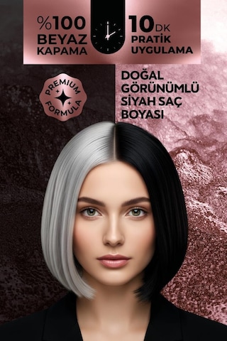 Softto Plus Expert Woman Black Hair Color Siyah Kadınlara Doğal Görünüm 400ml