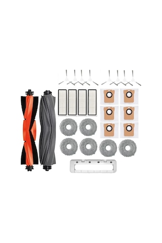 Snoweagle Xiaomi Robot Süpürge Yan Fırça Yedek Parçaları İçin 27 Adet