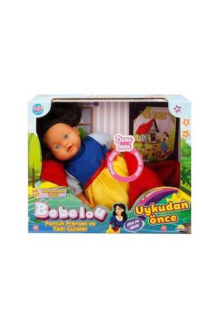 40022 Bebelou Uykudan Önce Bebeği Masal Anlatan Pamuk Prenses Ve Yedi Cüceler 40 Cm Standart