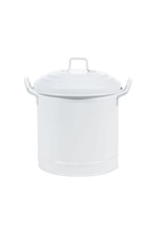 Mudo Home Mini Çöp Kovası Mat Beyaz 3,5 Lt 696123