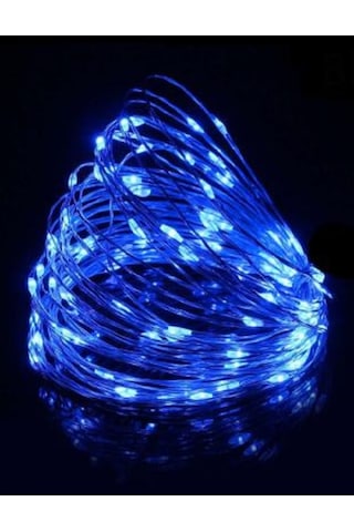 Peri Led 3 Metre Pilli Mavi Renk Dekoratif Aydınlatma 1.kalite Mavi