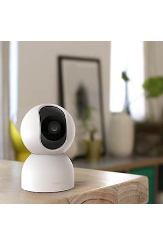 Xiaomi Akıllı Kamera C400, 1440p Wifi Kamera, Bebek Monitörü, İç Mekan Kamerası, Evcil Hayvan Kamerası, Gece Görüşü, 360 Dönen Başlık, Beyaz