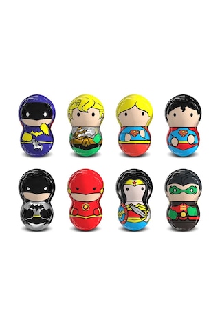 Relkon Justice League Flipperz 2. Seri Lisanslı Figürlü Oyuncaklı Meyveli Şekerleme Hacıyatmaz 24 Adet