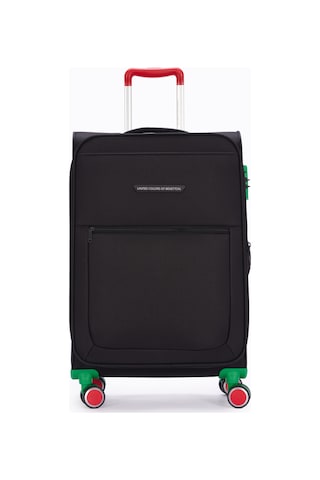 United Colors Of Benetton Ultra Light 3'lü Valiz Seti Büyük - Orta Ve Kabin Boy Siyah Bnt2800