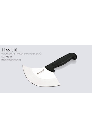 Börek Bıçağı 10 Cm No.1 Hulusi Bıçak Unlu Mamüller Üstüne Dökme Moblen Saplı 130mm X 100mm X 2mm 11461.10 Diğer
