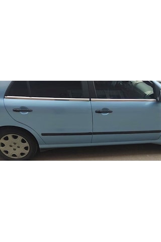 Fiat Marea 1997-2002 Krom Paslanmaz Cam Çıtası 4 Parça