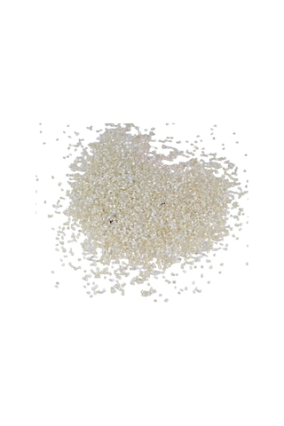 Kesme Boncuk İki Renk Krem 2x1,5 Mm 100 Gr 4000 Adet