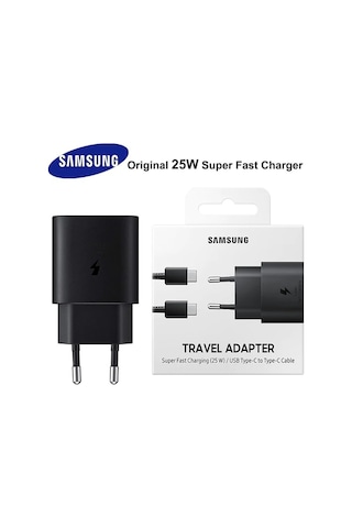 Samsung Uyumlu Galaxy A71 5G Hızlı Şarj Aleti 25W Type-C