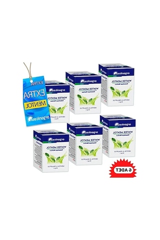 Mentollü Buharlaşan Merhem, 40 Gr X 6 Adet, Rahatlatıcı