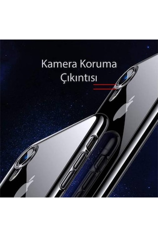 Apple Uyumlu iPhone 6 6S Kilif Seffaf Silikon Kamera Korumali 0,30 Mm 390563483