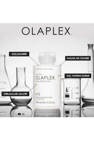 Olaplex Bond Maintenance System - Saç Kusursuzlaştırıcı & Bağ Güçlendirici Üçlü Bakım Seti