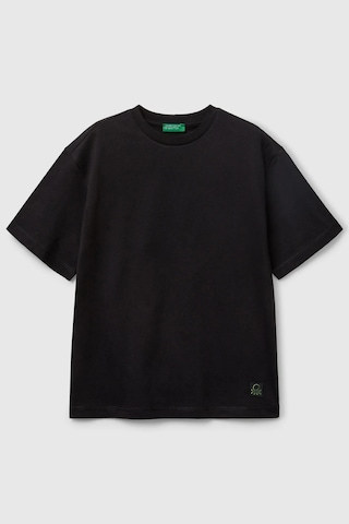 United Colors Of Benetton Erkek Çocuk T Shirt 35ryc10nc Siyah Siyah
