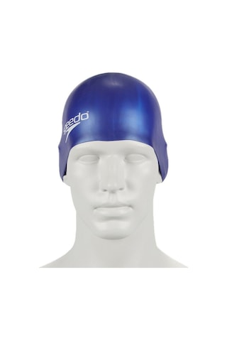 Speedo Silikon Çocuk Yüzücü Bonesi Lacivert Çok Renkli