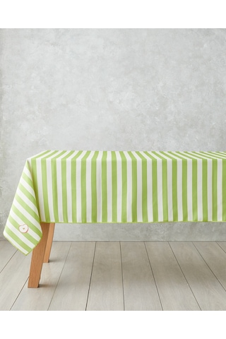 English Home Summer Apple Masa Örtüsü 150x200 Cm Yeşil Yeşil