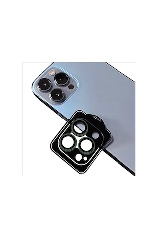 Apple İphone 13 Pro Max Birebir Uyumlu Premium Kalite Renkli Kamera Lens Koruyucu