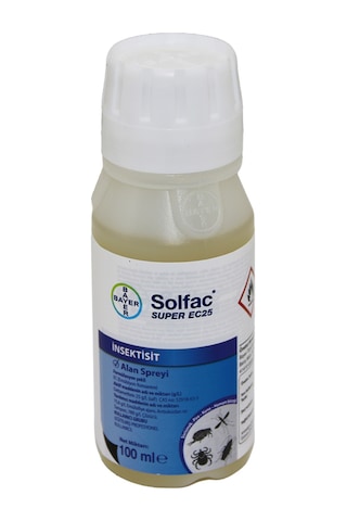 Bayer Super Ec-25 Solfac Intektisit S.sinek Pire Kene H.böcek Ilaç Sivi 100m - Cbt4323-3705 Bayer Super Ec-25 Solfac Intektisit S.sinek Pire Kene H.böcek Ilaç Sivi 100m - Cbt4323-3705