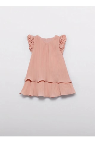 Mayoral Abel&lula 5025 Kız Çocuk Somon Elbise SOMON