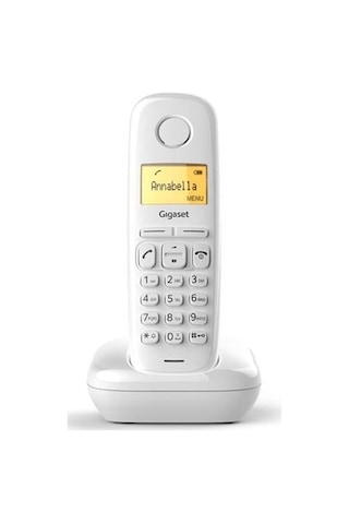 Gıgaset A170 Kablosuz Lcd Ekranlı Telefon Beyaz-209964