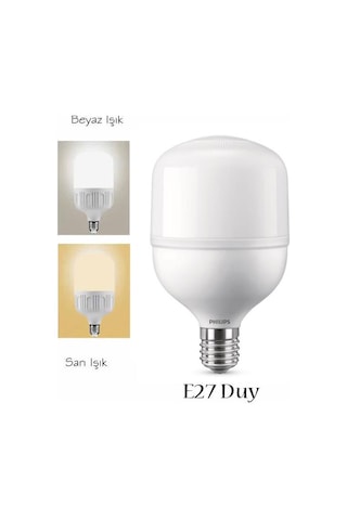 Philips TrueForce 20W (55W) Torch Led Ampul Beyaz 6500K - Jumbo Pazar Lambası 13,9 cm