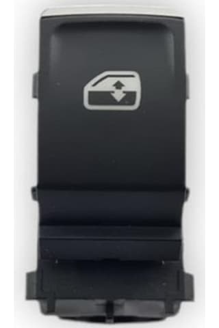 VW Passat B8 2015-2020 Sağ Arka Cam Düğmesi Beyaz Krom 5G0959855N