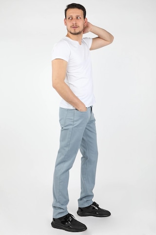 Erkek 5 Cep Gabardin Pantolon Mavi