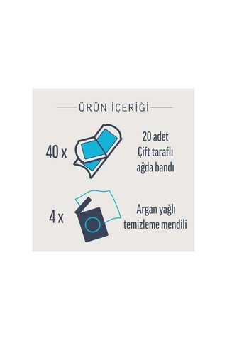 Veet Ağda Bandı Bacak & Vücut Bölgesi- Hassas Ciltler 120 Adet Mega Fırsat Paketi