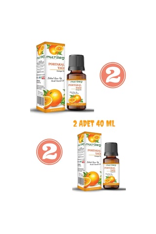 Multidem  Portakal Uçucu Bitkisel Yağı 2 x 20 ml