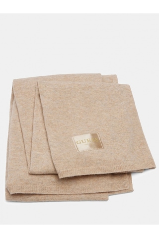 Guess Knitted Kadın Gri Kaşmir Karışımlı Şal Aw5437pol03-tup Gri