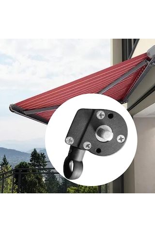 Homyl Açık Tente Krank Şanzıman Parçaları Güneşlikler Siyah