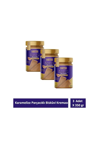 Karamelize Bisküvi Kreması Bisküvi Parçacıklı Crunchy 350 Gr X 3 Adet 93154086