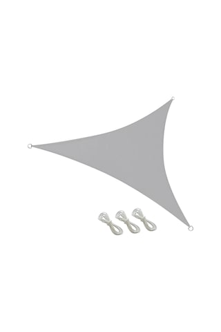 Xindoker 2x2x2m Gri Triangular Bahçe Gölü Güneşlik - Uv Engelleme, Isı Azaltma, Dayanıklı 420d Oxford Kumaşı İle Bahçe, Teras, Kamp İçin Gri