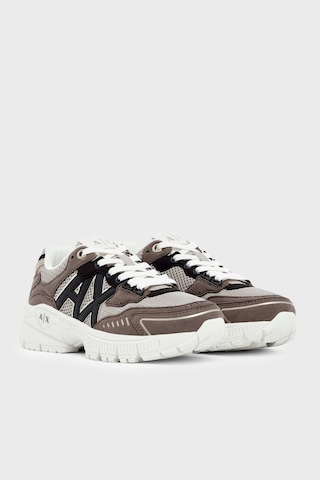 Armani Exchange Logolu Sneaker Ayakkabı Kadın Ayakkabı Xw002153 Af22757 M6459 Taba-kahve
