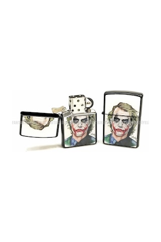 Joker Mat Siyah Kapaklı Benzinli Çakmak N11.1173