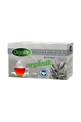 Orgalife Organik Earl Grey Çay Süzen Poşet 20 x 2 G