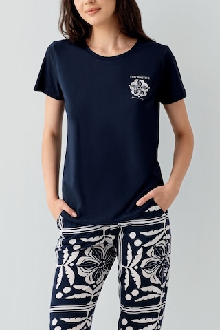 Arnetta Kadın Lacivert Pijama Takım Ar3565-s-v1 Lacivert