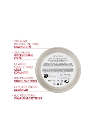 Solaris Vitamin C Serum 30 ML + Yaşlanma Karşıtı Bakım Seti