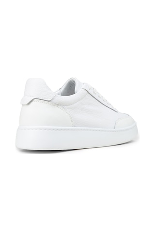 Deery Erkek Hakiki Deri Beyaz Sneaker Ayakkabı - 04406mbyze01