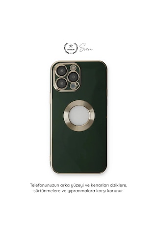 Kılıf İphone 14 Pro Max Uyumlu Silikon Kılıf Darbe Korumalı Kamera Lens Çerçeveli Esnek Yumuşak Dok