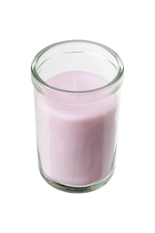 Lugnare Bardakta Yasemin Kokulu Mum Pembe 20 Saat Yasemin