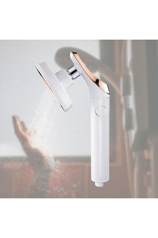 Suntek Ev Beyazı Için Yüksek Basınçlı Duş Başlığı Yedek El Beyaz