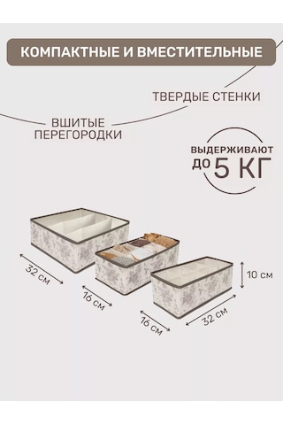 Evrogarant Dolapta Eşya Ve Çamaşır Saklama Organizatörü 197605245 Gri