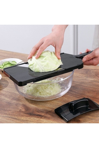 Siyah Lahana Doğrayıcı Ve Sebze Kesici, Yemek Hazırlama, Lahana Turşusu, Lahana Salatası Ve Salatalar İçin Uygundur. Kompakt Boyut Diğer