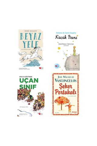 Can Yayınları Yabancı Yazarlar Çocuk Edebiyatı Seçkisi 4 Kitap