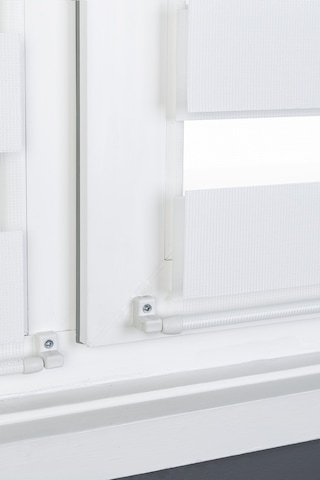 Briz Zebra Perde Cam Ve Balkon Kapı Perdesi Beyaz